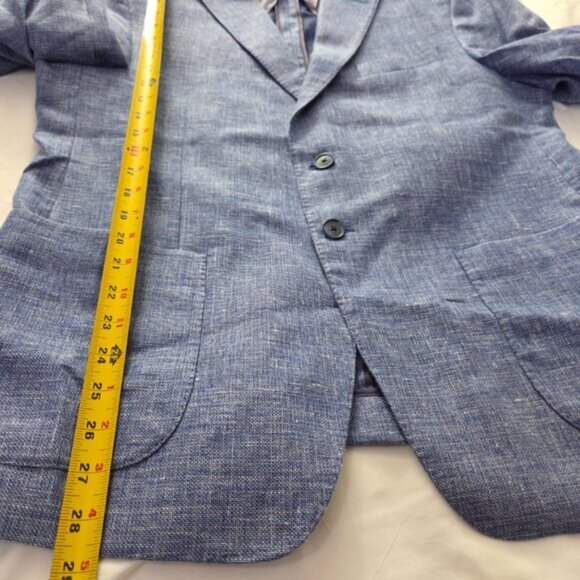Joseph Abboud Wool Linen Blend Blazer Sport Coat 44S - Picture 7 of 9